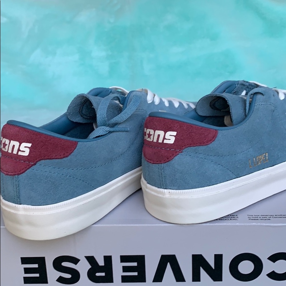 CONVERSE LOUIE LOPES OX CELESTIAL TEAL/DARK MEN’s - Picture 11 of 16